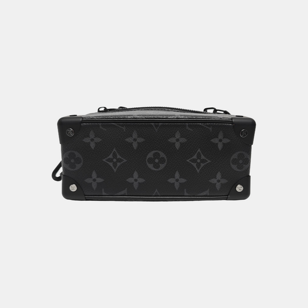 SOFT TRUNK Mini Monogram Coated Canvas Black