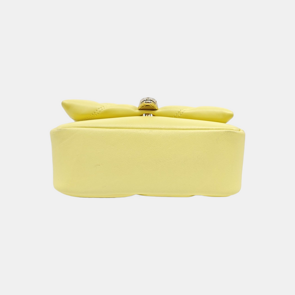 SERPENTI CABOCHON Mini Calfskin Yellow