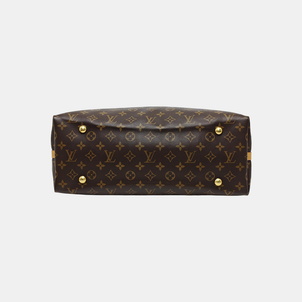 CARRYALL MM Monogram Coated Canvas Brown