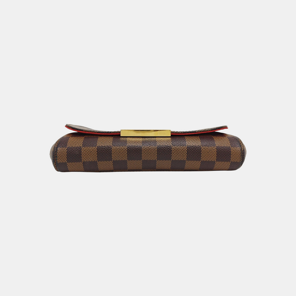 FAVORITE PM Damier Ebene Coated Canvas Brown