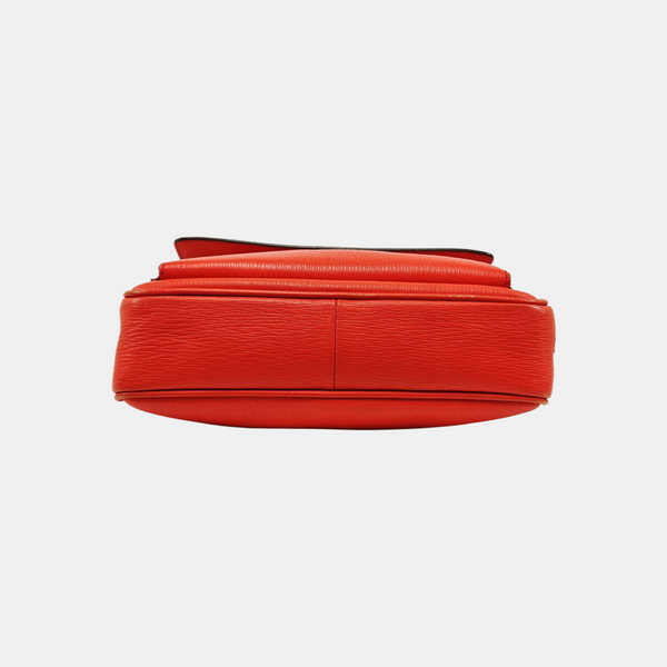 Calfskin Shoulder Bag Red