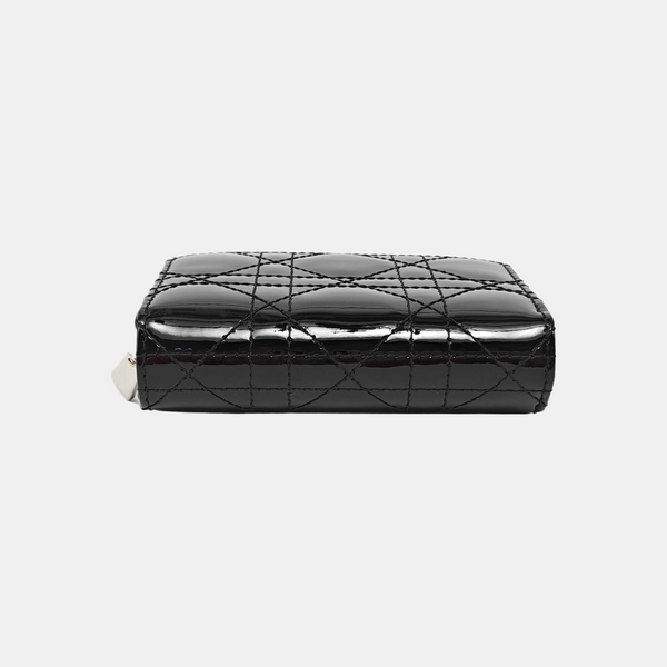 Lady Dior Cannage Patent Leather Black