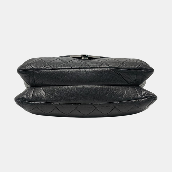 Quilted Lambskin Gray