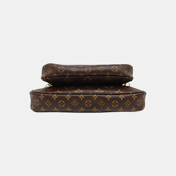 MULTI Monogram Coated Canvas Brown