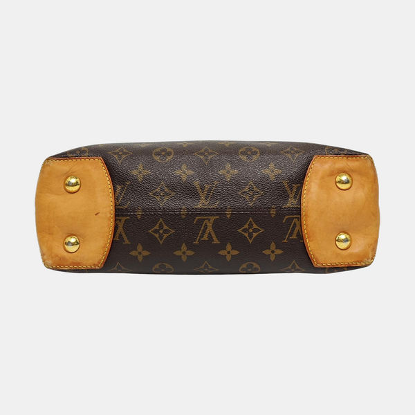WILSHIRE PM Monogram Coated Canvas Brown