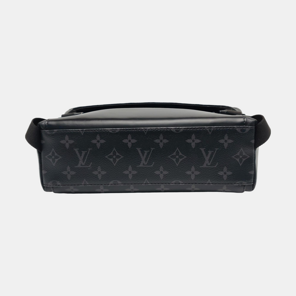 VOYAGER PM Monogram Coated Canvas Black