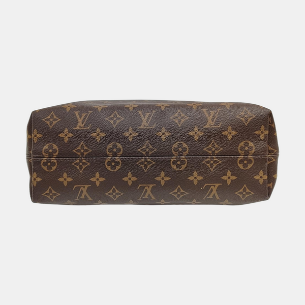 GRACEFUL PM Monogram Coated Canvas Brown