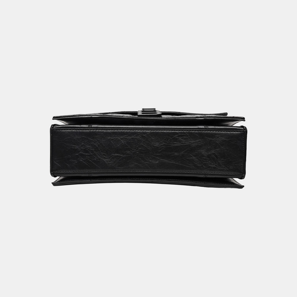 Crush Small Quilted Calfskin Black