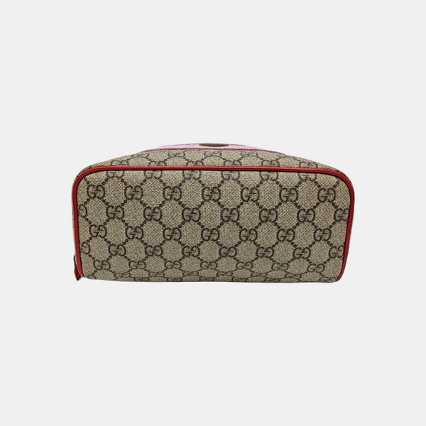 GG Supreme Monogram Coated Canvas Black