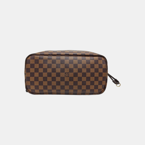 NEVERFULL MM Damier Ebene Coated Canvas Brown