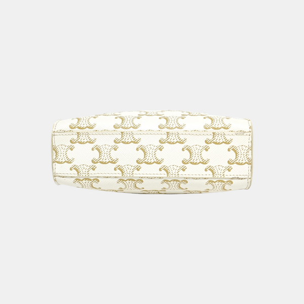 CABAS CELINE Mini Coated Canvas White