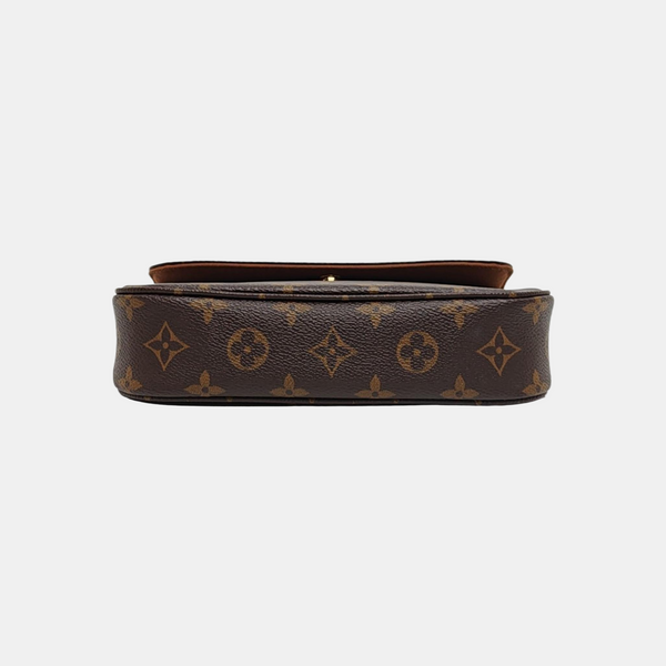 IVY Monogram Coated Canvas Brown