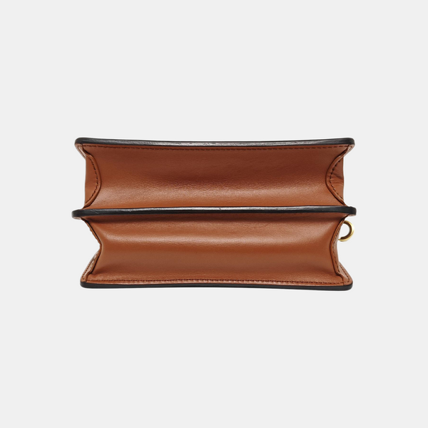 DAUPHINE Mini Coated Canvas Brown