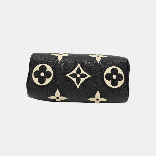 SPEEDY Nano Monogram Calfskin Black