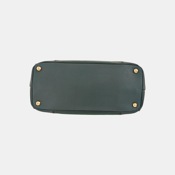 Galleria Extra Large Saffiano Calfskin Green