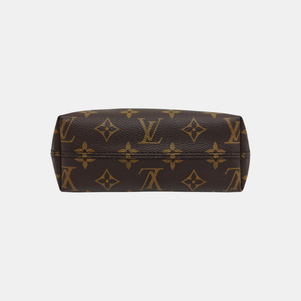 HILLS Monogram Coated Canvas Brown