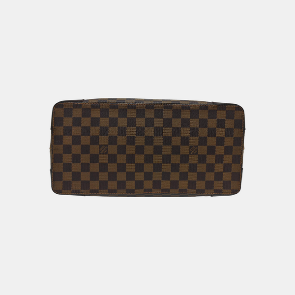 HAMPSTEAD MM Damier Ebene Coated Canvas Brown
