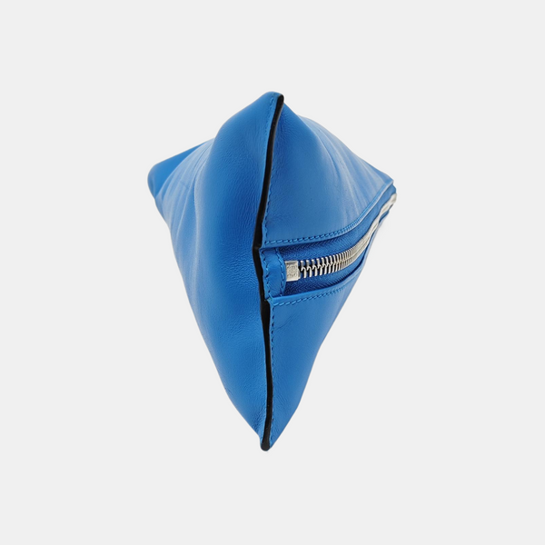 Monogram Calfskin Top Handle Bag Blue