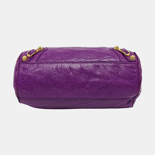 Classic City Mini Lambskin Purple