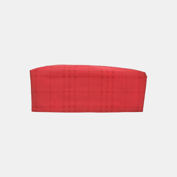 Special Material Top Handle Bag Red