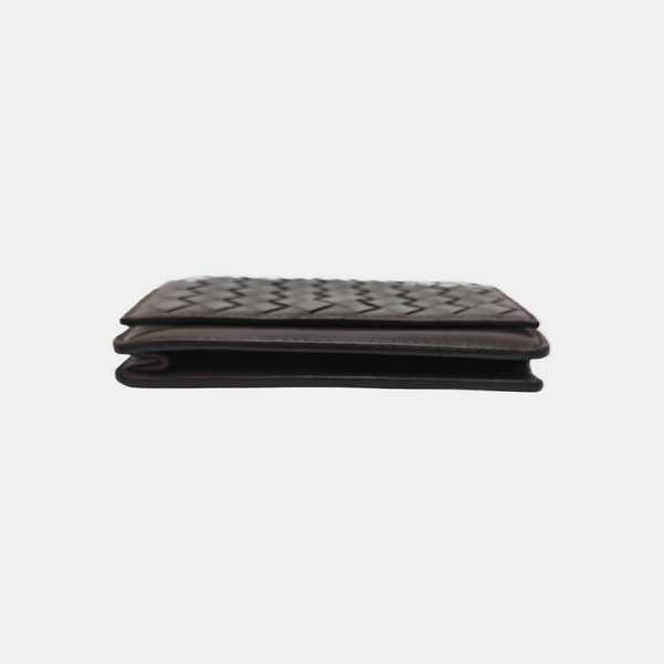 Lambskin Card Holder Brown