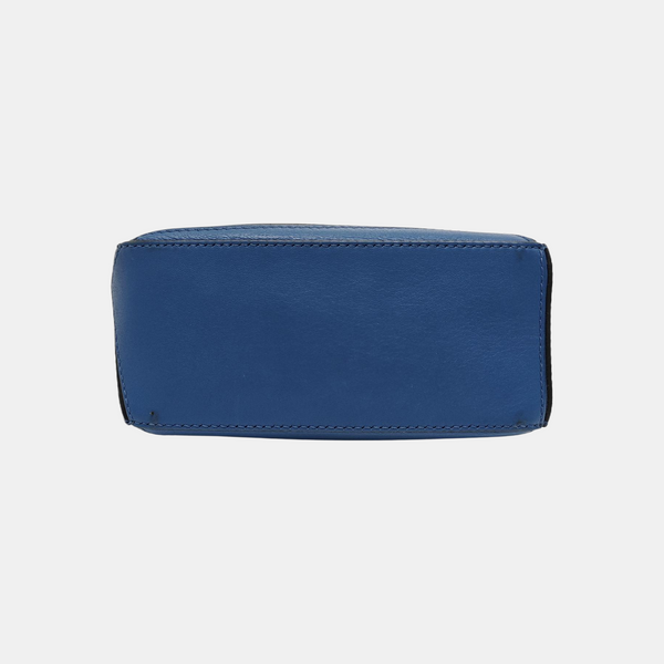 Puzzle Mini Calfskin Blue