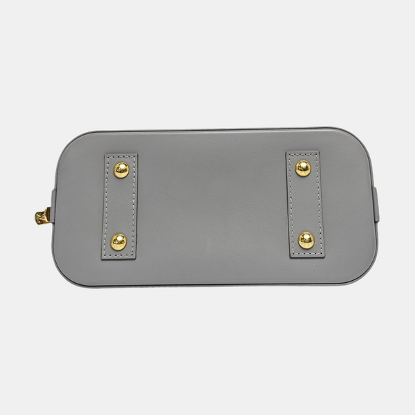 ALMA BB Monogram Calfskin Gray