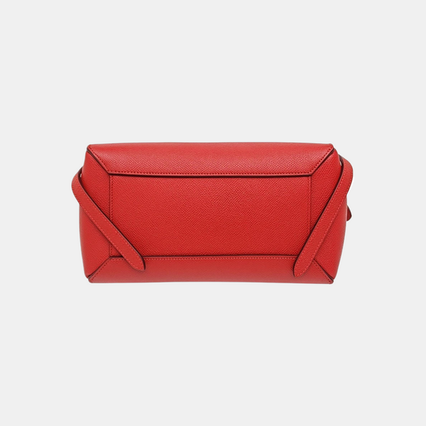 BELT Micro Calfskin Red