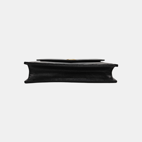 MONOGRAM WOC Chevron Calfskin Black