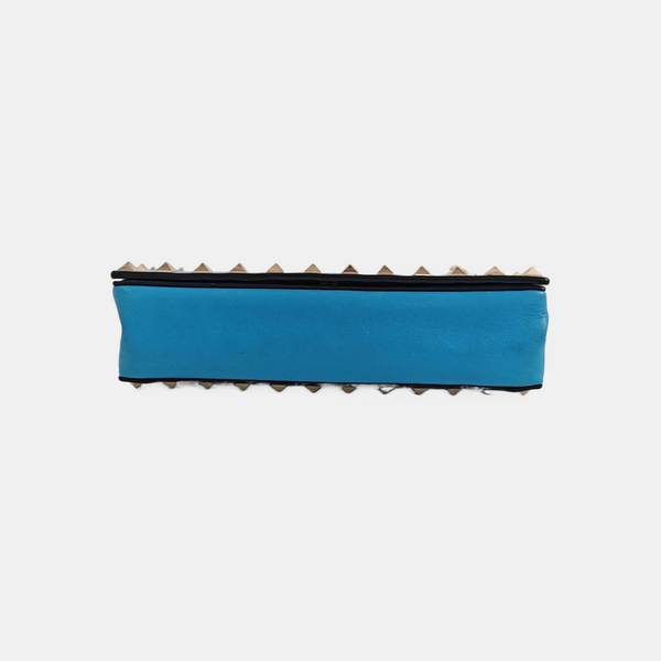 Rockstud Calfskin Blue
