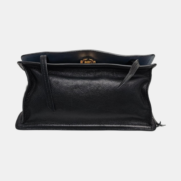 Etiquette Calfskin Black