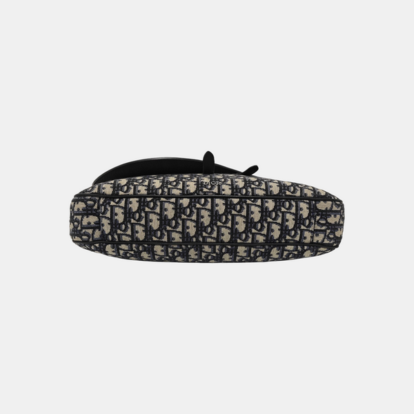 Authenticated pre-owned Saddle Canvas Black - Shoulder Bag at Looply