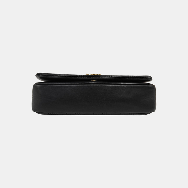 Lola Small Quilted Lambskin Black