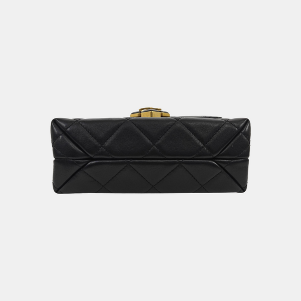 Quilted Lambskin Black