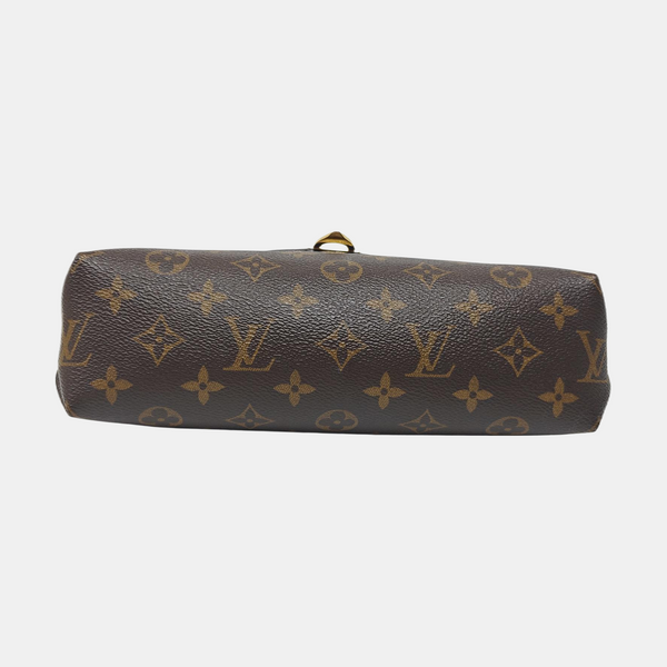 SAINT PLACIDE Monogram Coated Canvas Brown