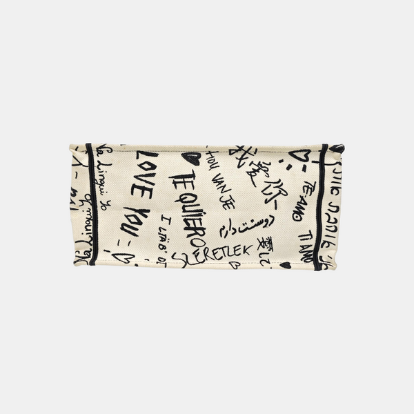 Book Tote Medium Canvas Multicolor