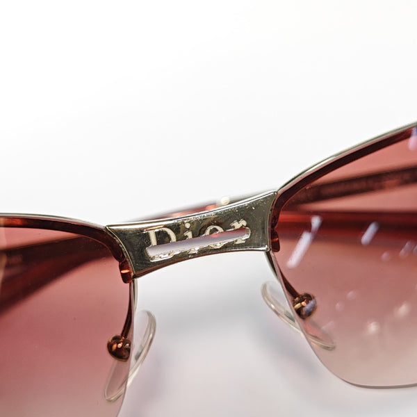Metal Sunglasses Red