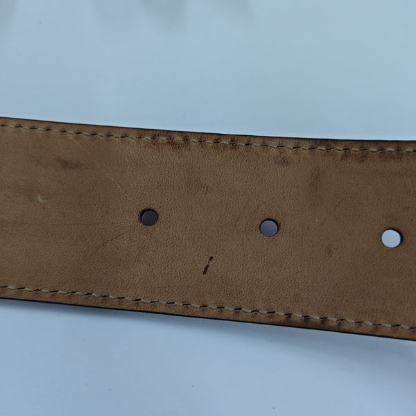 Leather Belt Purple
