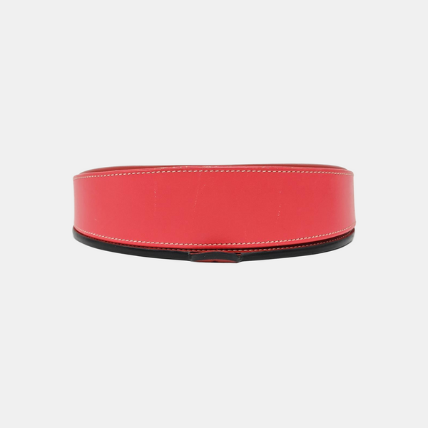 Heel Calfskin Red