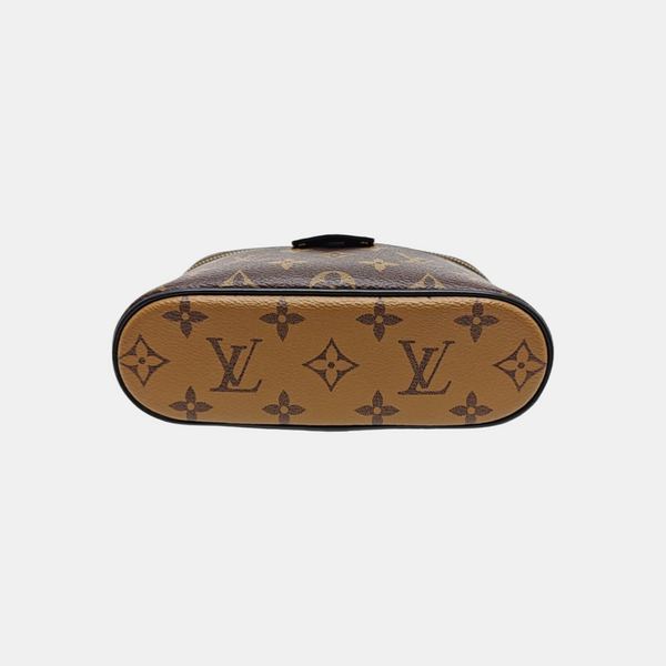 Vanity Chain Pouch Monogram Coated Canvas Brown