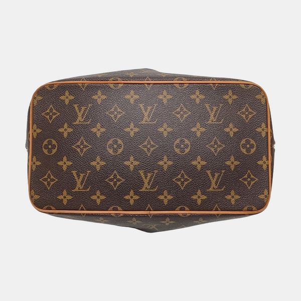 PALERMO PM Monogram Coated Canvas Brown