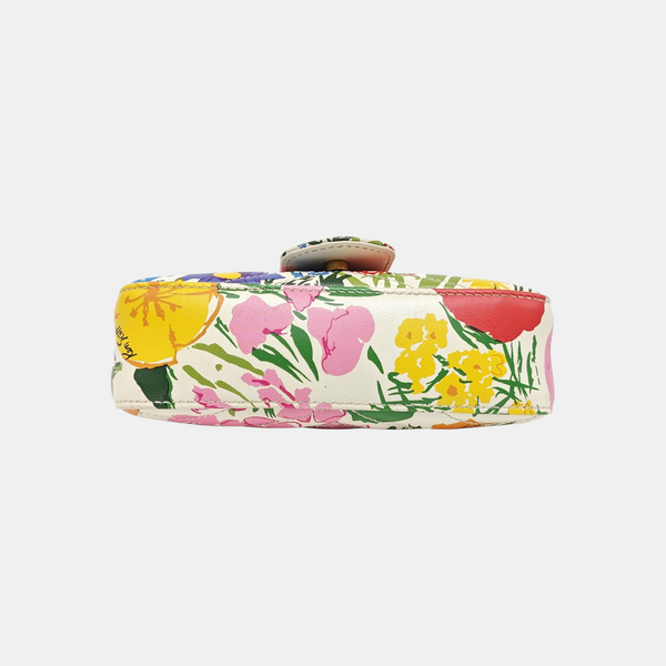 GG Marmont Mini Quilted Calfskin Multicolor
