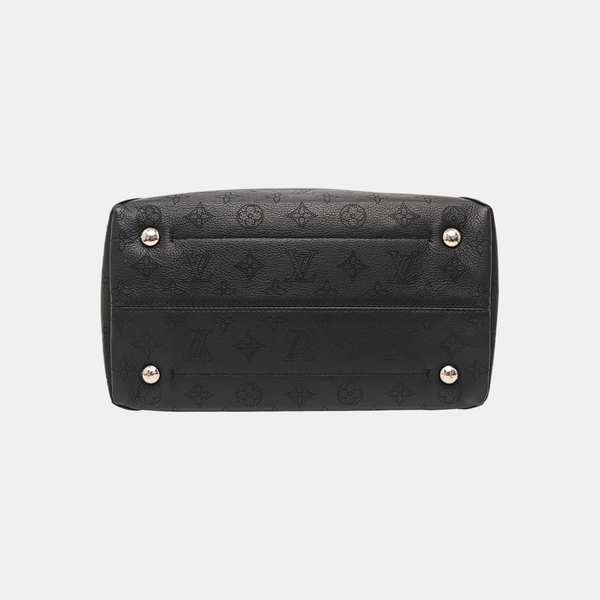 HINA Monogram Calfskin Black