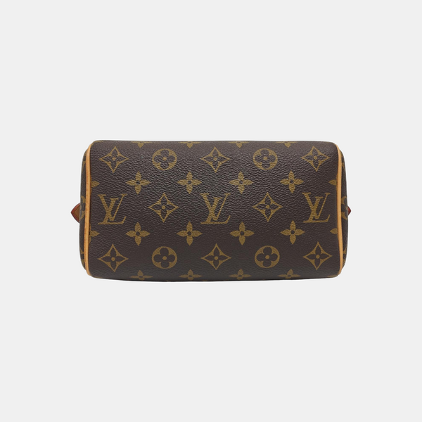 SPEEDY 20 Monogram Coated Canvas Brown