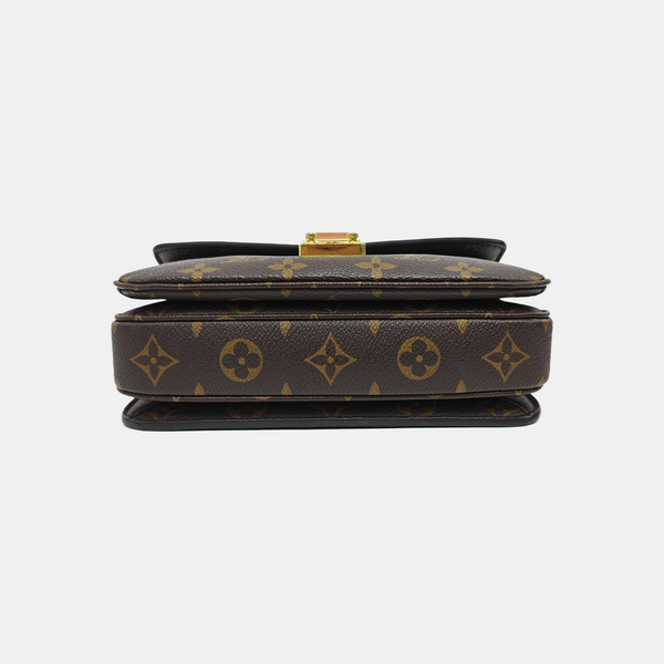 MÉTIS EAST WEST Lona Revestida con Monograma Marrón
