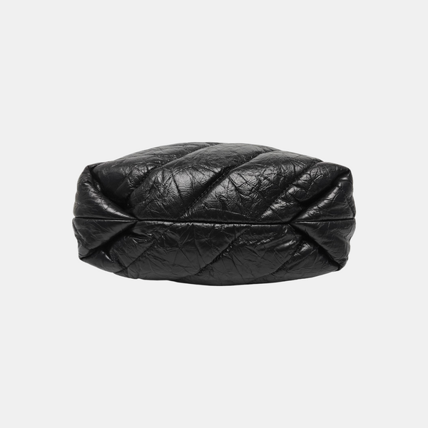 Crush Quilted Calfskin Black