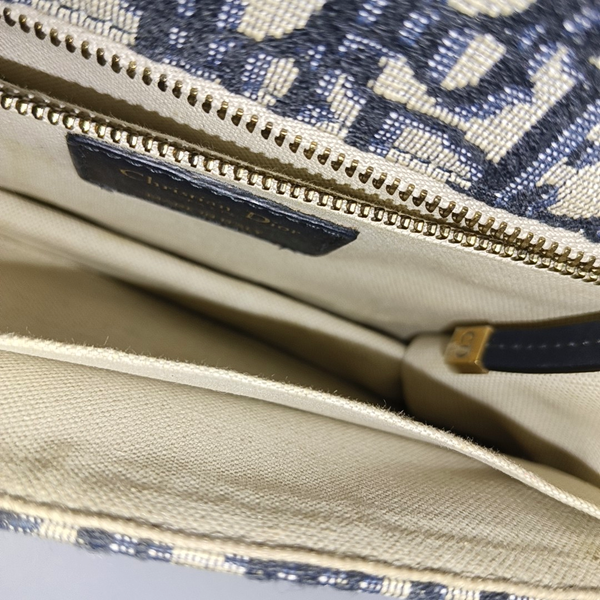 Dioraddict Oblique Canvas Blue