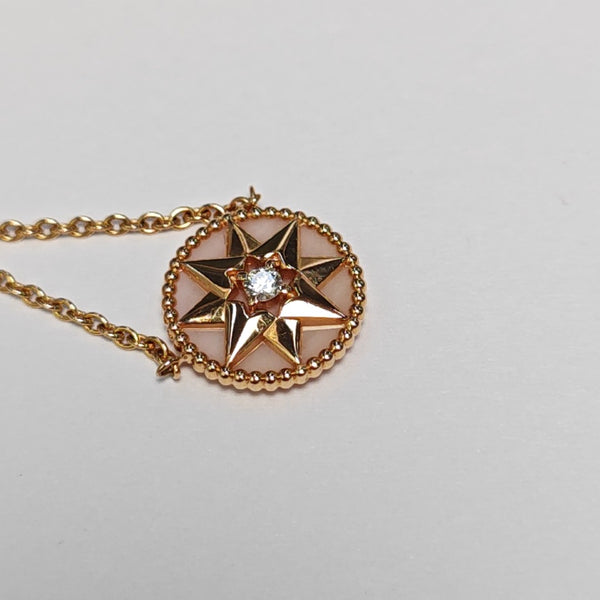 Rose Des Vents 18k Rose Gold Necklace