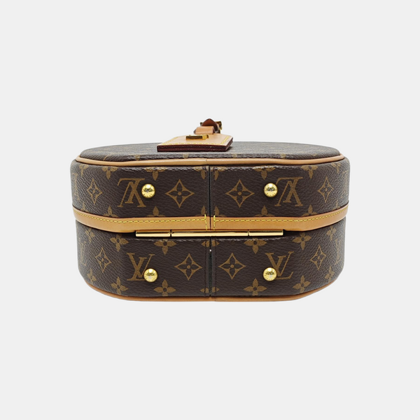 BOITE CHAPEAU PM Monogram Coated Canvas Brown