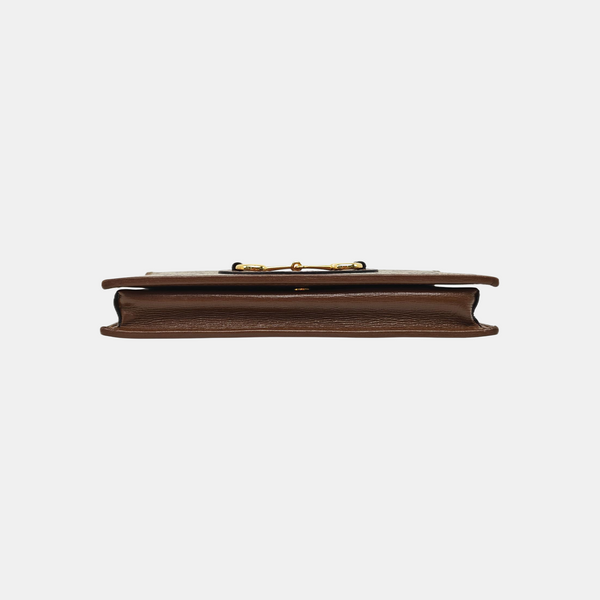 Horsebit 1955 WOC Monogram Coated Canvas Beige